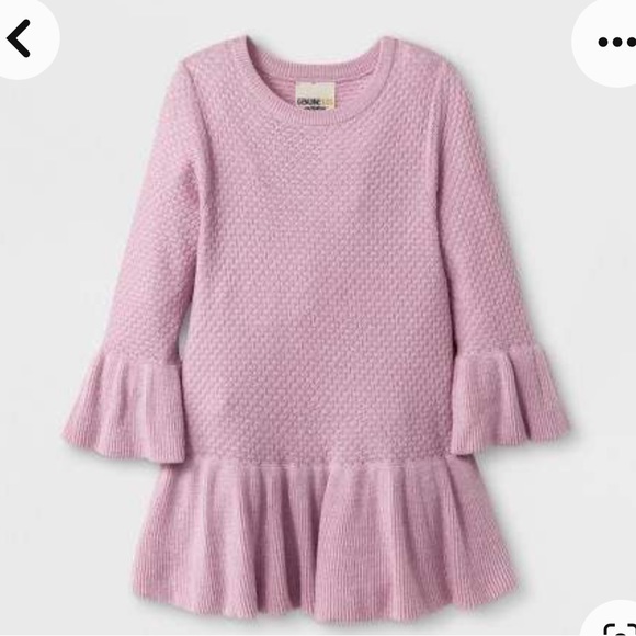 Genuine Kids from OshKosh Toddler Girls' Sweater Dress + bonus second sweater - Picture 2 of 13